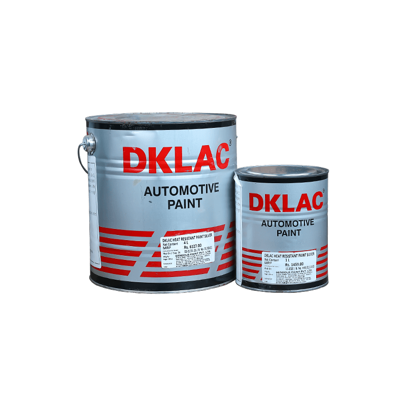 DKLAC HEAT RESISTANT PAINT BLACK 600 C-1 LTR