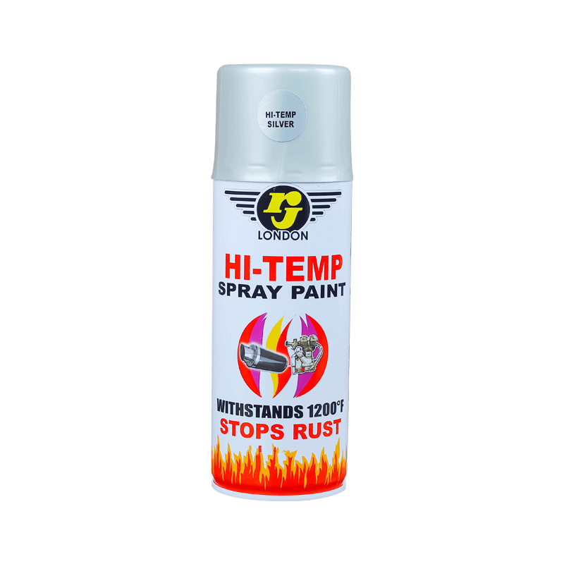 RJ SPRAY PAINT HI - TEMP SILVER