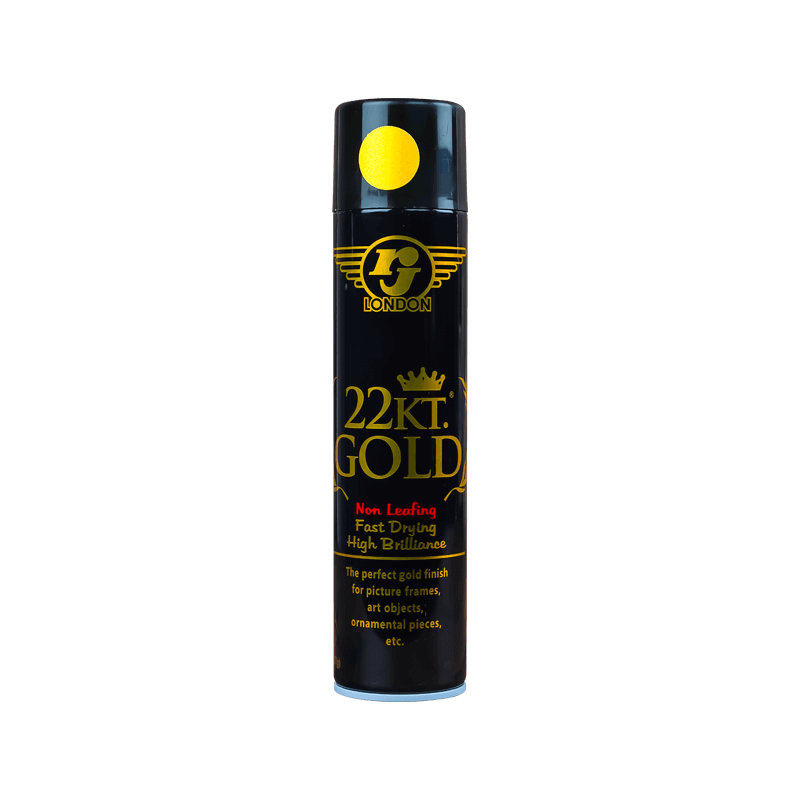 RJ SPRAY PAINT GOLD 22KT